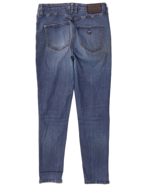 Guess Jeans Skinny Feminino W31 L27 Azul Algodão