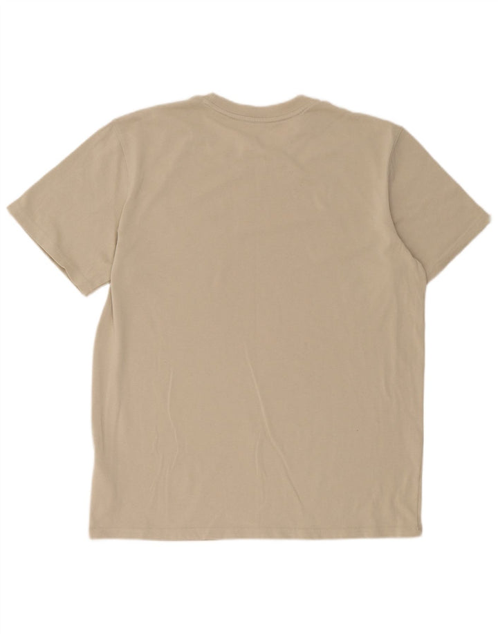 Camiseta masculina Under Armour grande algodão bege