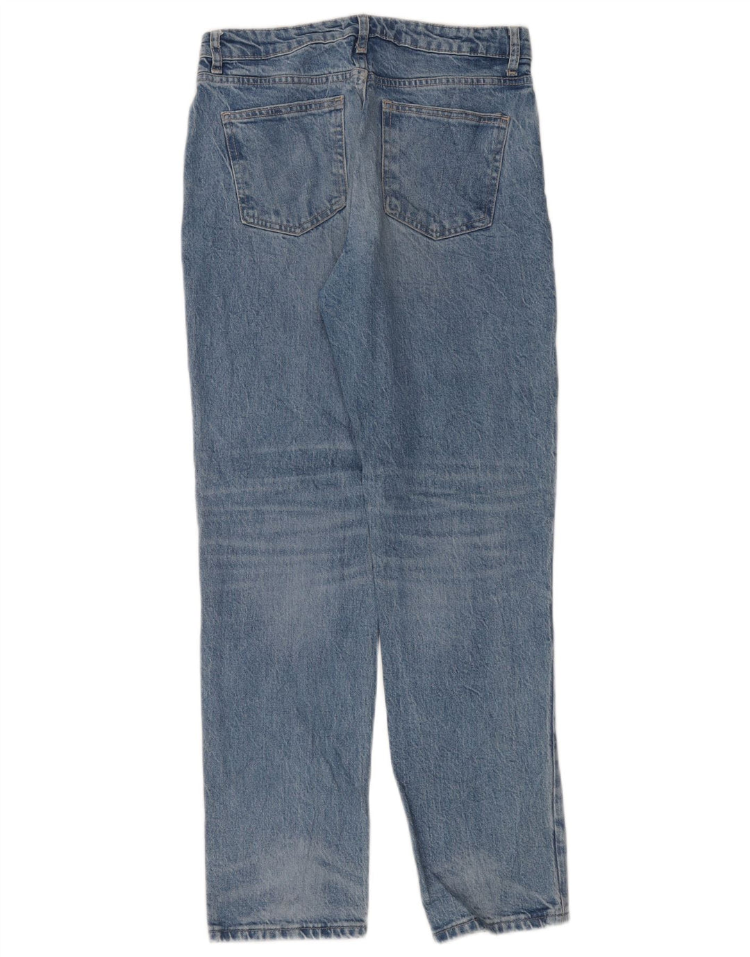Calça jeans reta feminina Zara EU 40 médio W30 L31 azul