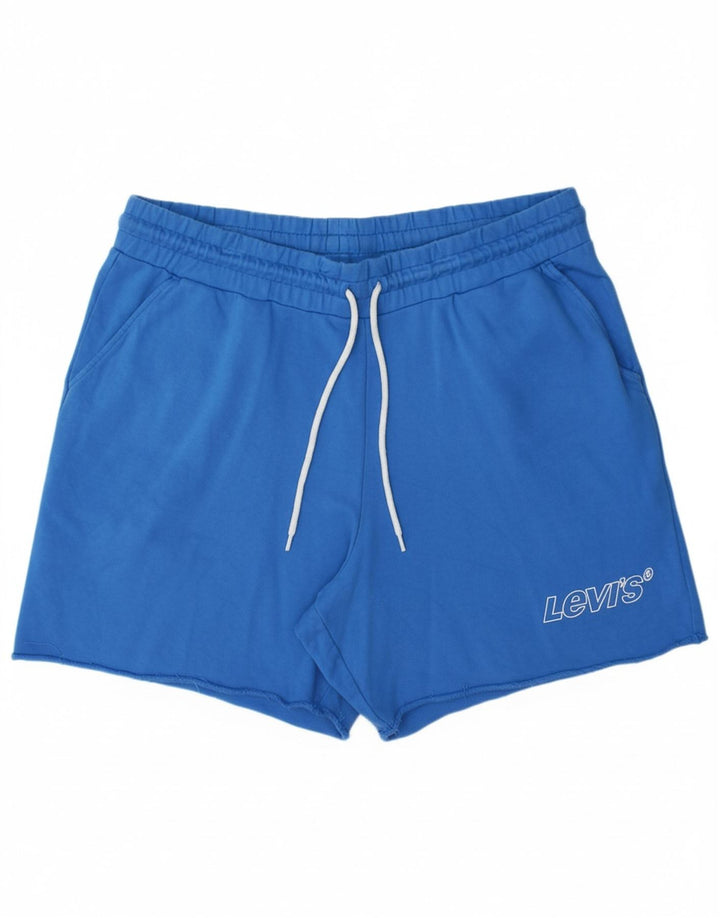 Shorts esportivos masculinos LEVI'S 2XL algodão azul