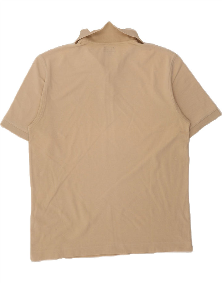 HENRY COTTONS Mens Polo Shirt XL Beige Cotton Vintage Henry Cottons and Second-Hand Henry Cottons from Messina Hembry 