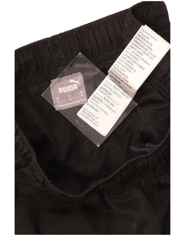 Calça de treino masculina Puma Joggers médio preto poliéster