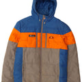 Ellesse Jaqueta masculina gráfica acolchoada UK 38 Medium Multicolor Colourblock