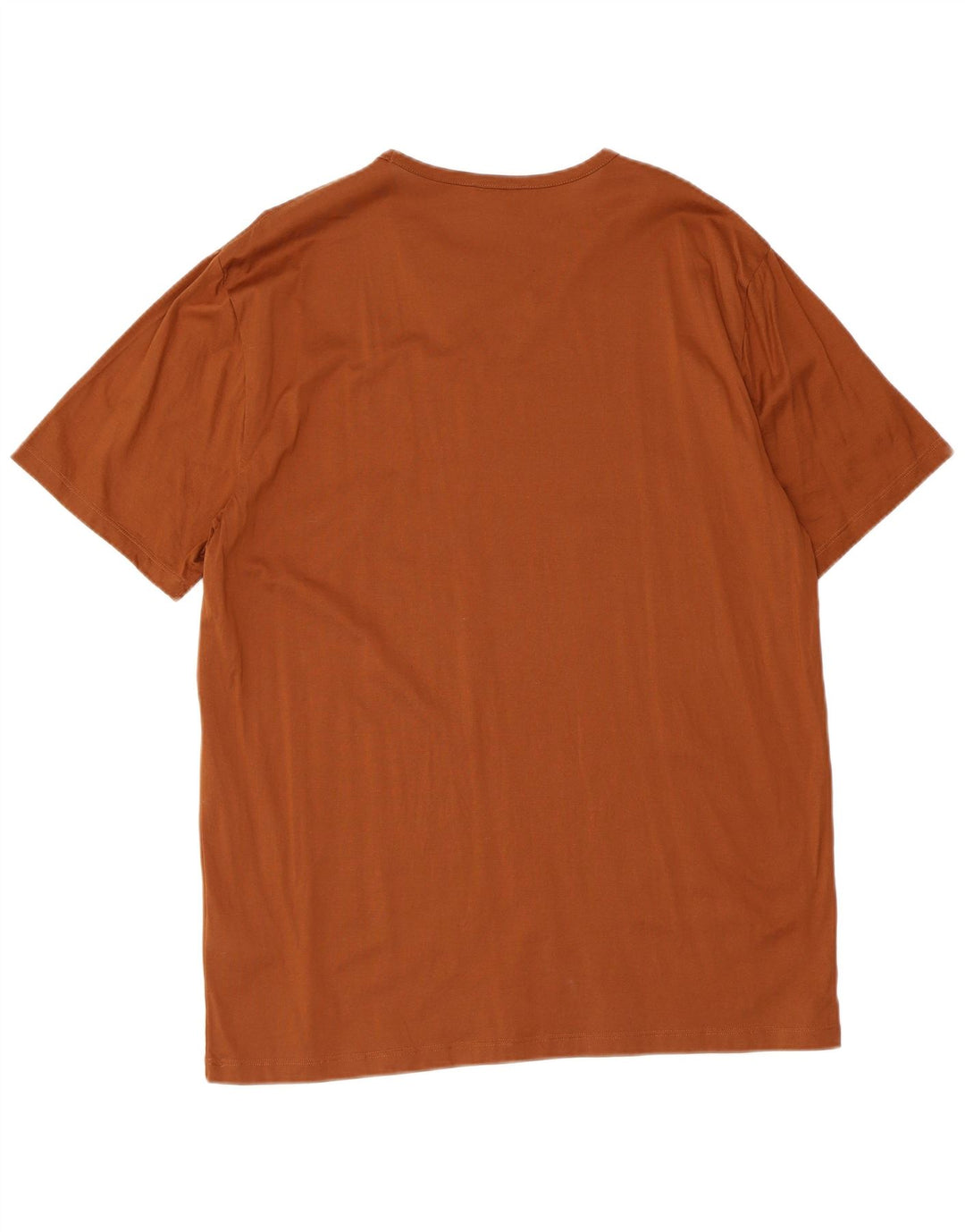 Camiseta masculina Reiss Top 2XL algodão marrom