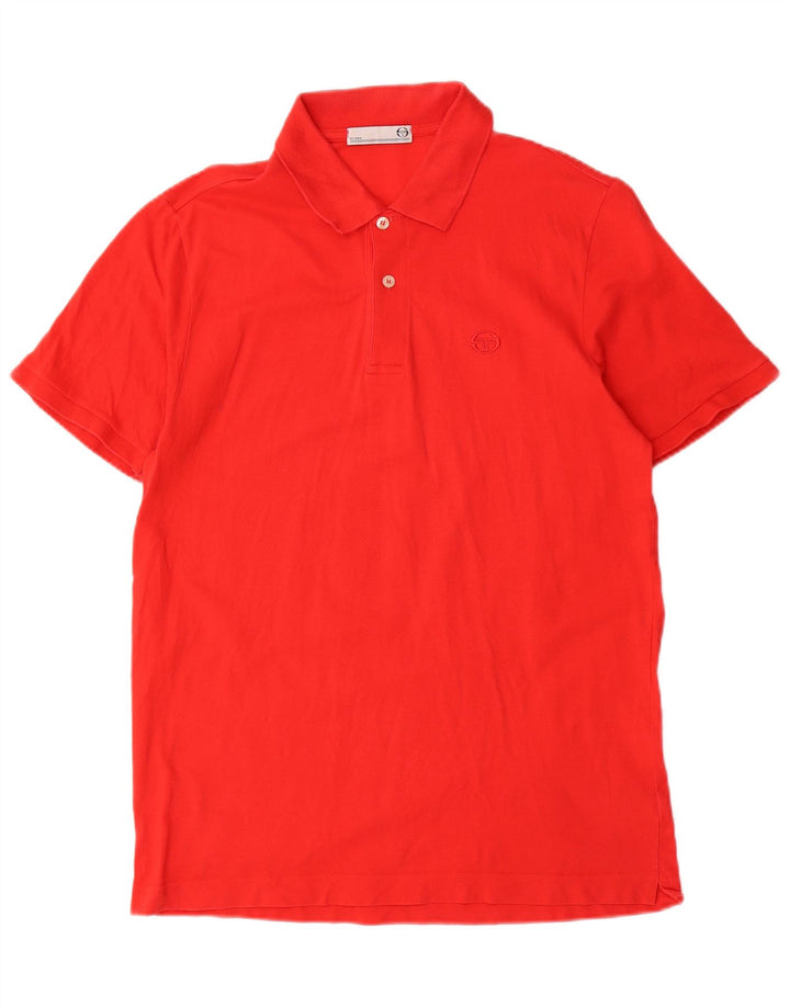 SERGIO TACCHINI Camisa polo masculina Milano IT 50 vermelho médio