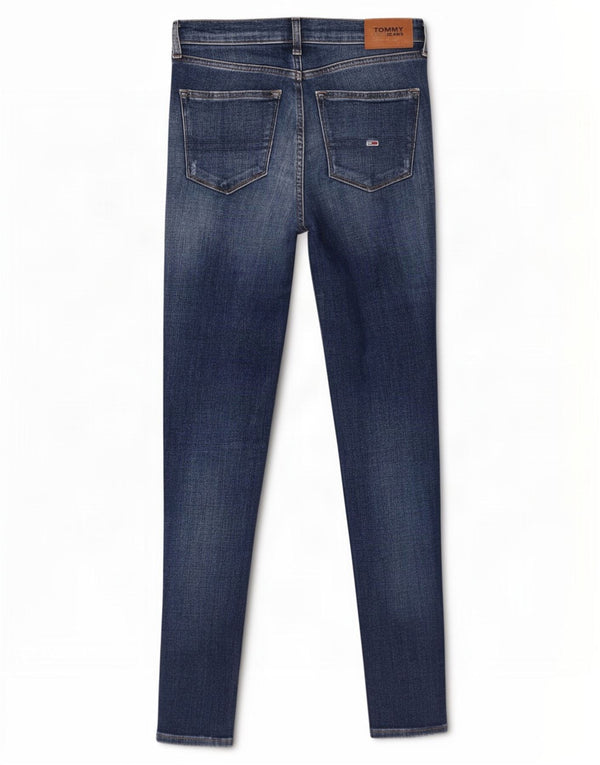 Jeans skinny feminino Tommy Hilfiger W27 L27 azul marinho