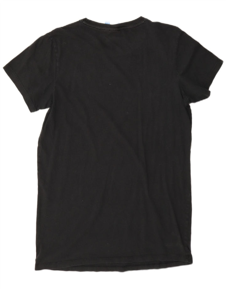 Camiseta Adidas Feminina Oversized Graphic Top UK 10 Pequena Preta