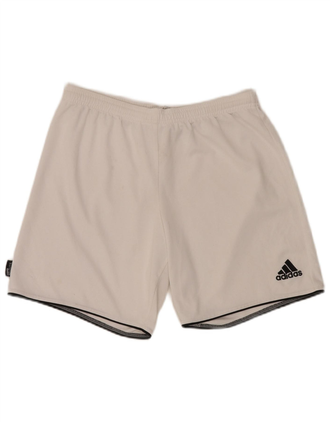 ADIDAS Mens Climalite Sport Shorts Médio Poliéster Branco