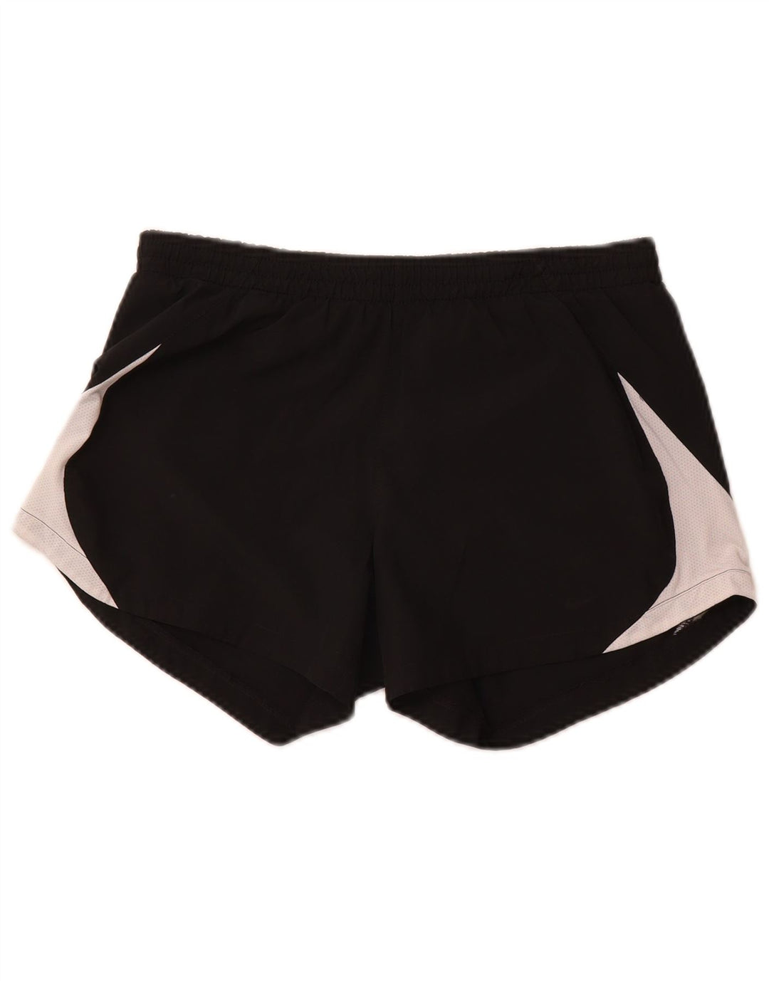 Shorts esportivos femininos Nike UK 10 pequenos pretos