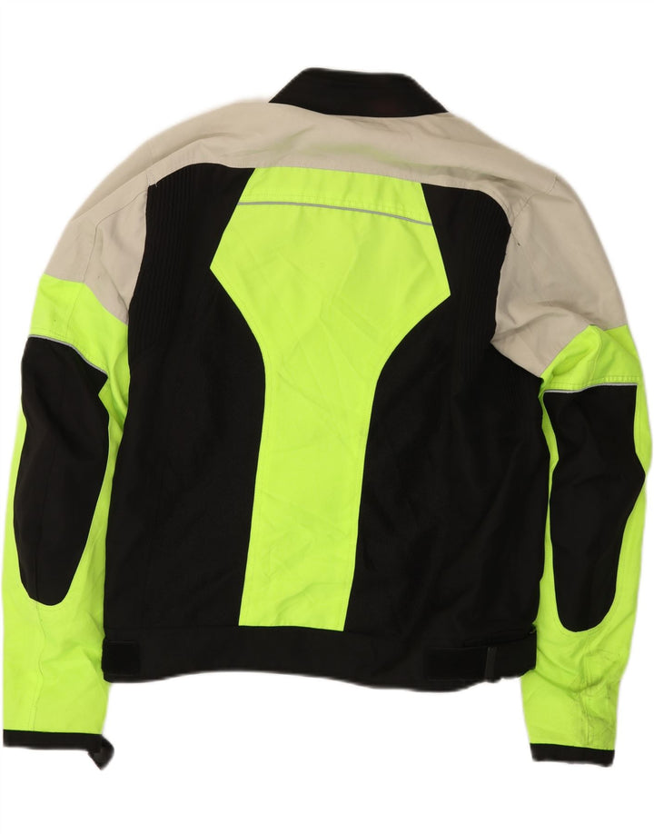 PAK SPORTS Mens Racer Jacket UK 38 Médio Multicolorido Colourblock