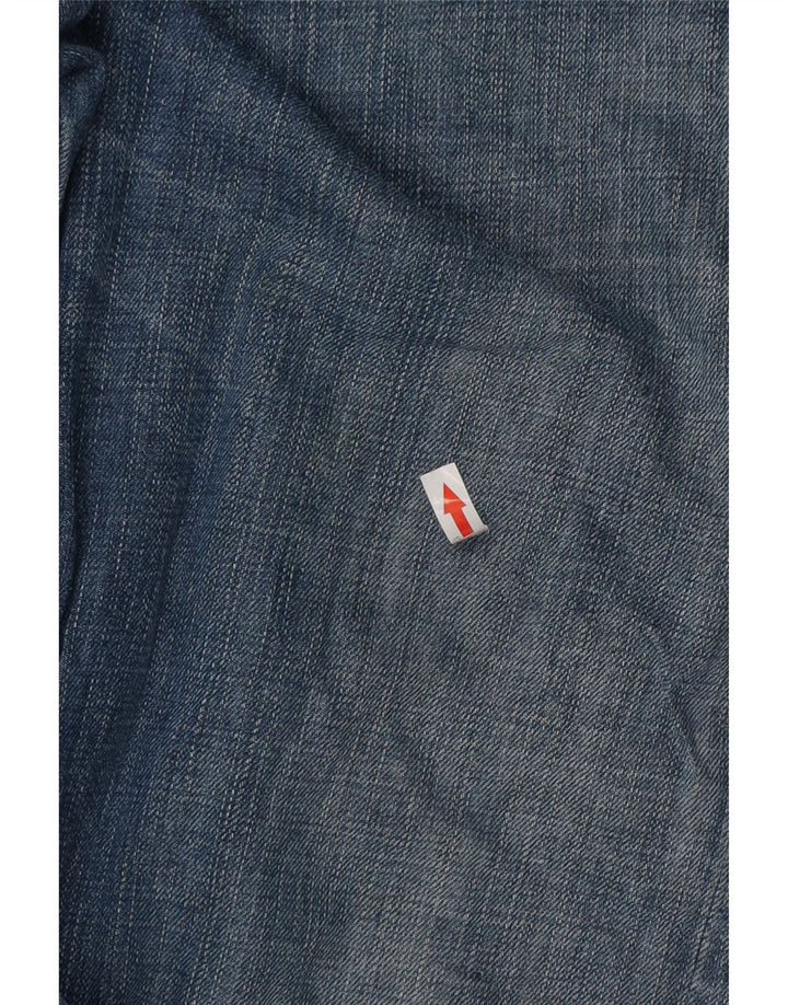 LEE Mens Kent Loose Jeans W32 L32 Azul Algodão