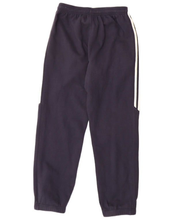 Calça de treino masculina Adidas Joggers médio azul marinho algodão esportivo