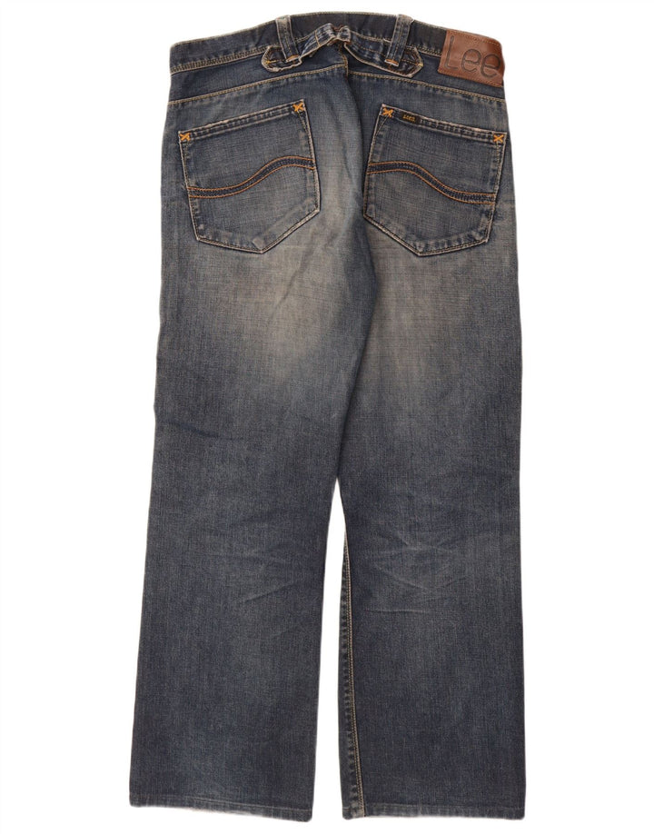 Lee Mens Dillon Loose Jeans W34 L31 Azul Marinho Algodão