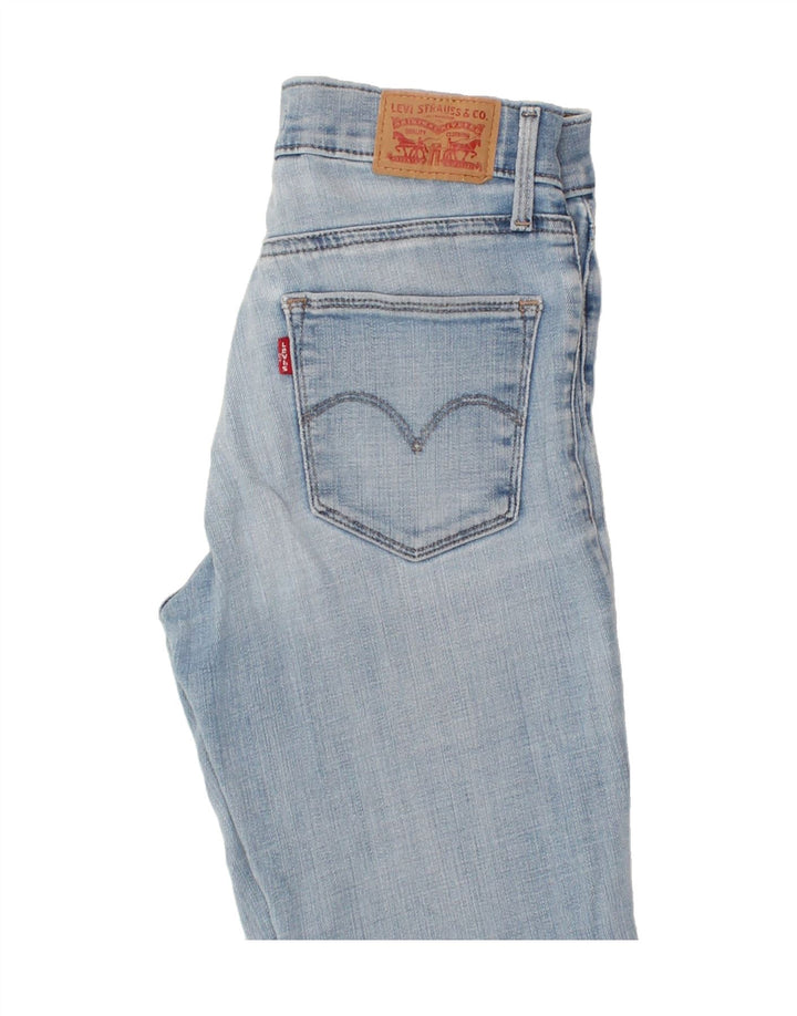 LEVI'S Womens Slimming Slim Jeans W25 L31  Blue Cotton Vintage Levi's and Second-Hand Levi's from Messina Hembry 