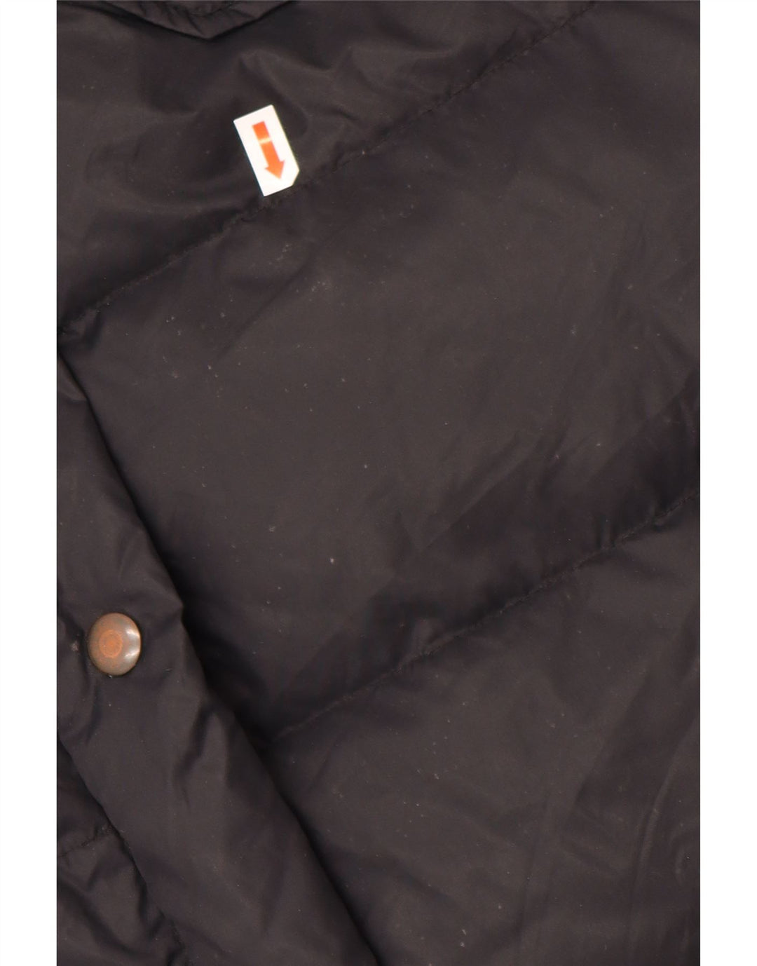 Casaco acolchoado feminino GUESS UK 14 médio preto nylon