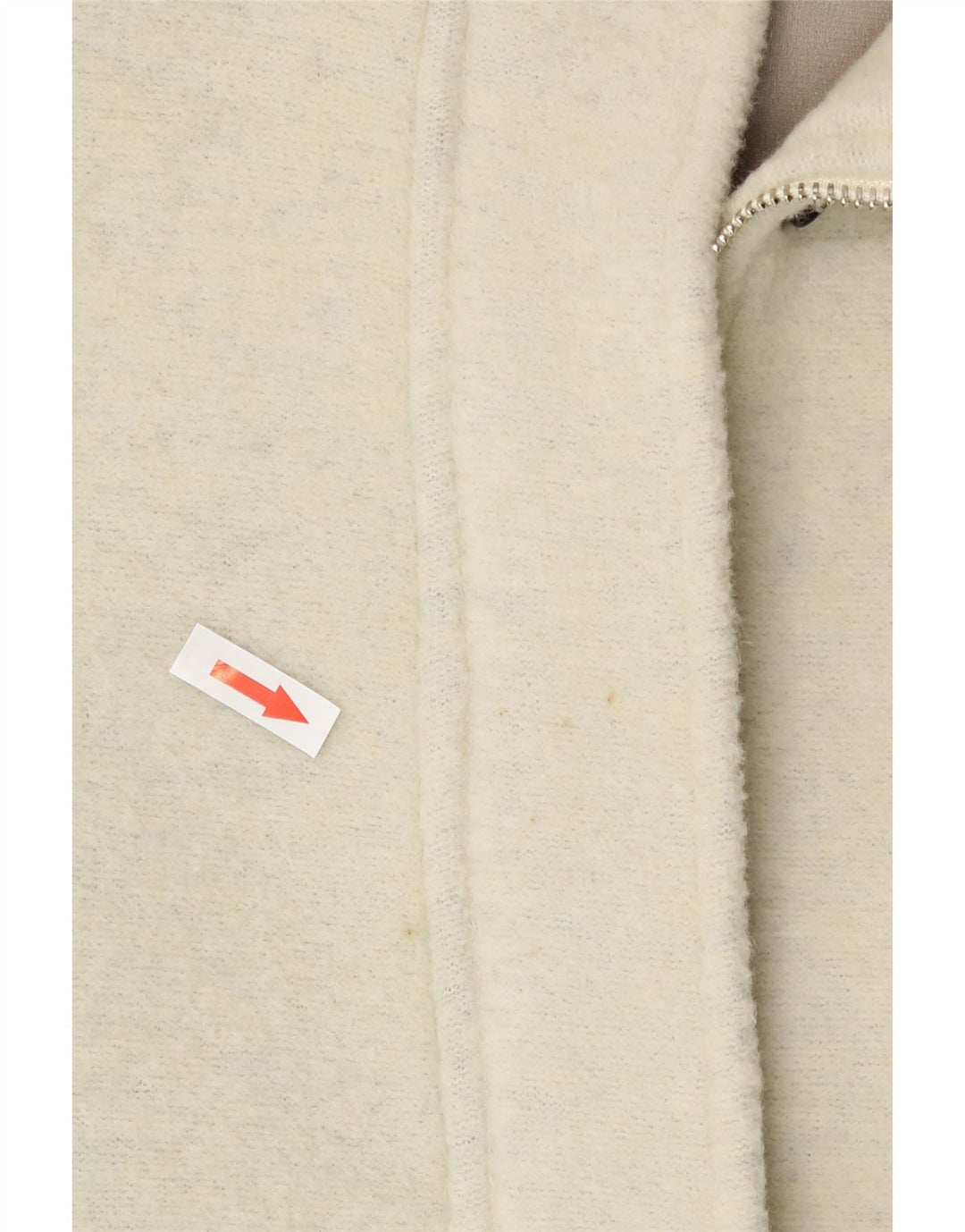 Casaco corta-vento feminino com capuz Colmar UK 14 Médio Off White
