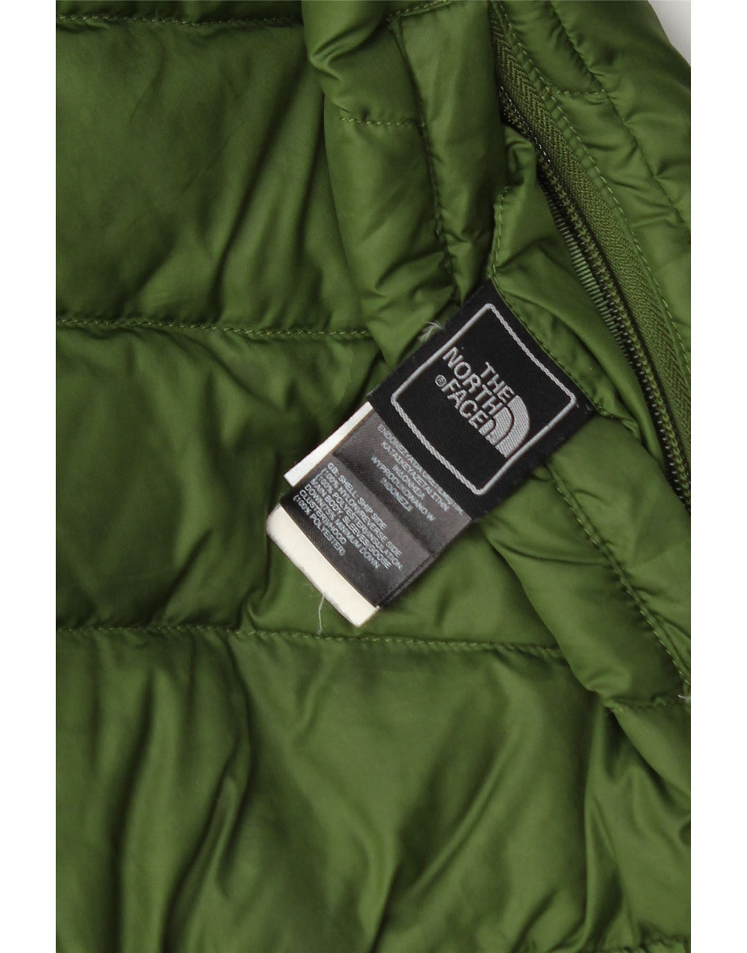 Casaco reversível com capuz The North Face Boys 10-11 anos verde médio