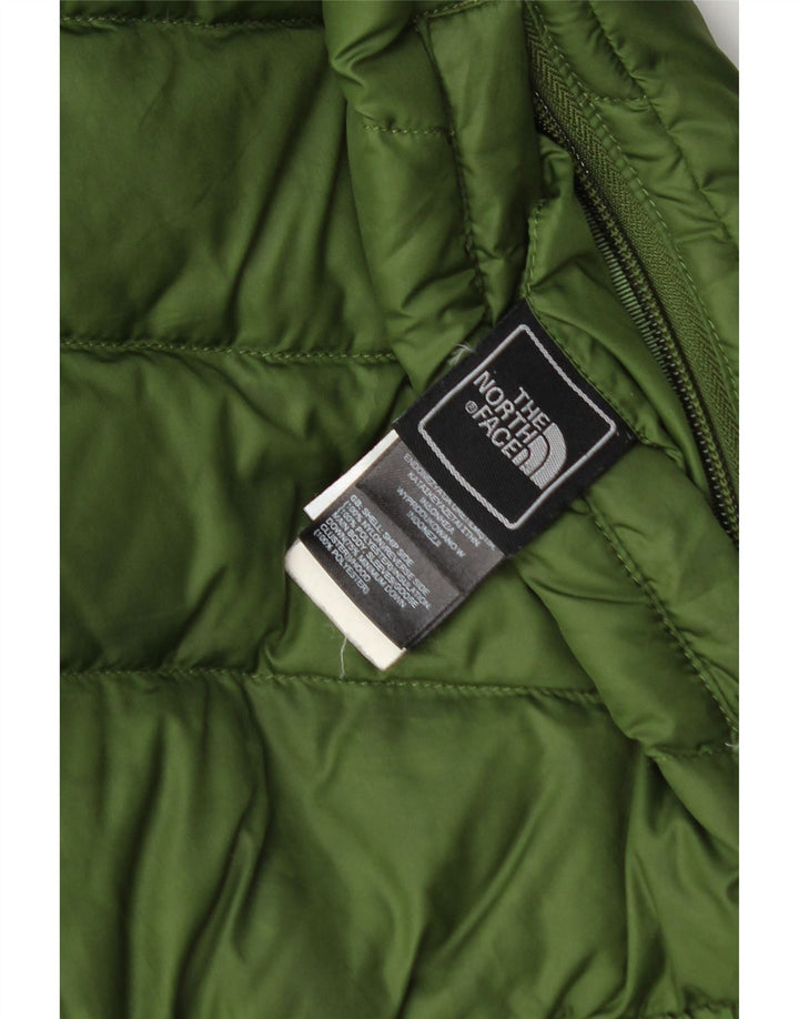 Casaco reversível com capuz The North Face Boys 10-11 anos verde médio
