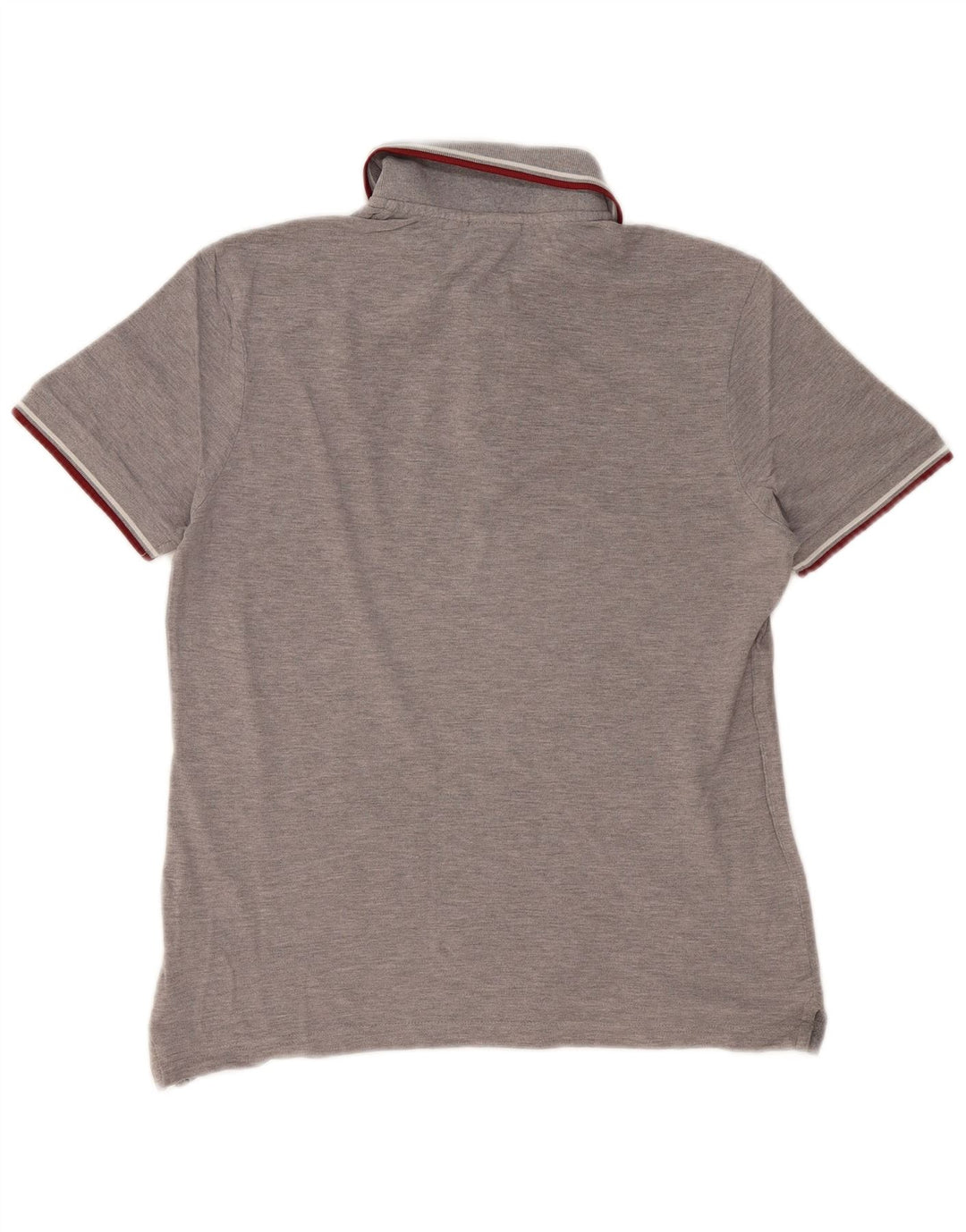 Camisa polo masculina DIADORA pequena algodão cinza