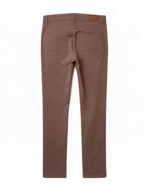 Zara Mens Slim Calça Casual EU 38 Pequeno W30 L32 Cinza