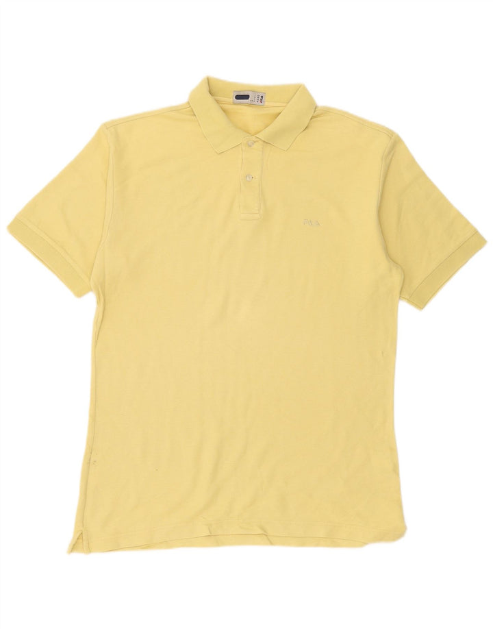 Polo masculino Fila médio amarelo