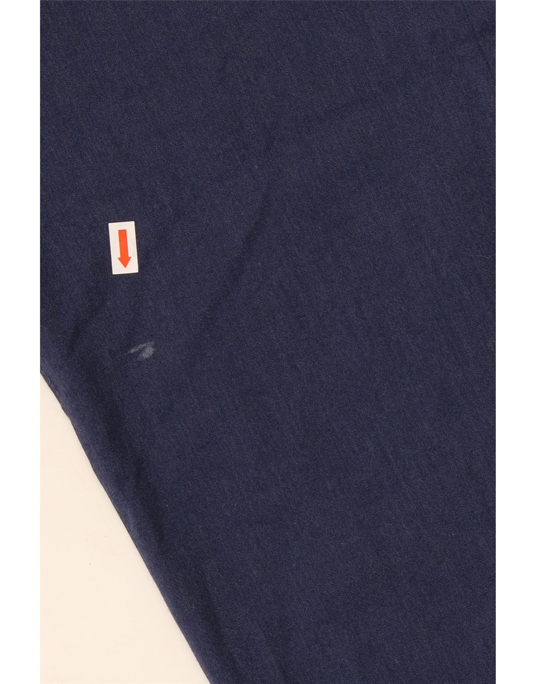 Calça masculina Ted Baker Slim Suit W36 L28 azul marinho poliéster