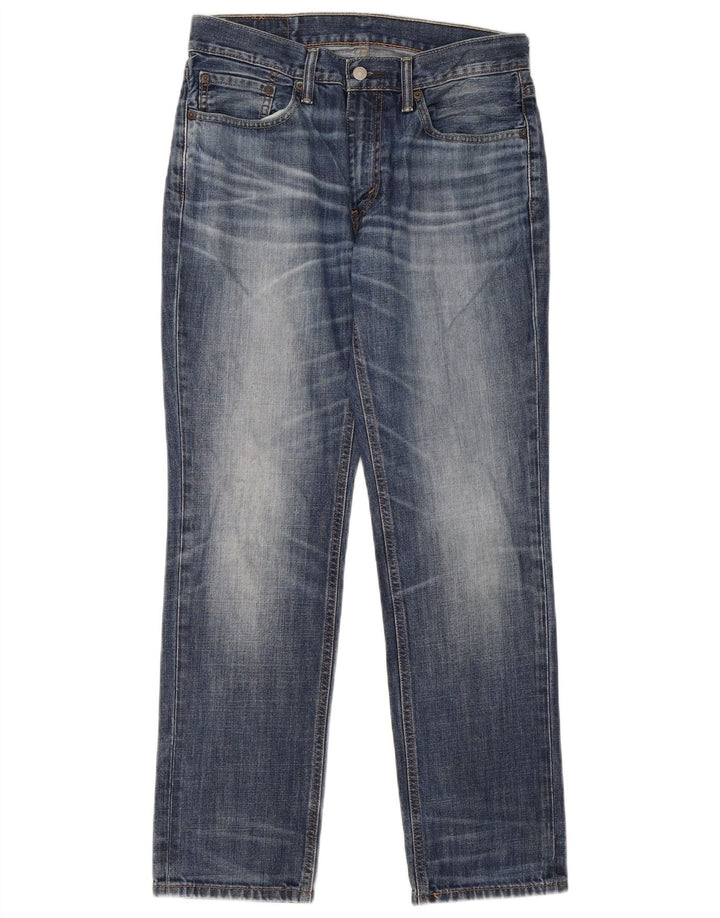 Levi's Masculino 541 Straight Jeans W32 L32 Azul Algodão