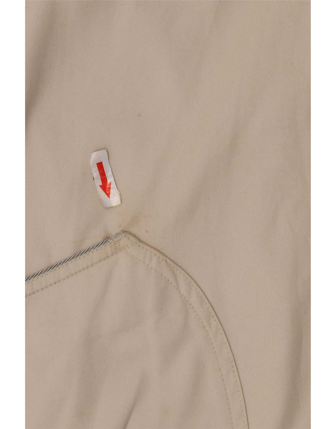 Jaqueta bomber feminina com capuz Marks & Spencer Reino Unido 14 grande algodão bege