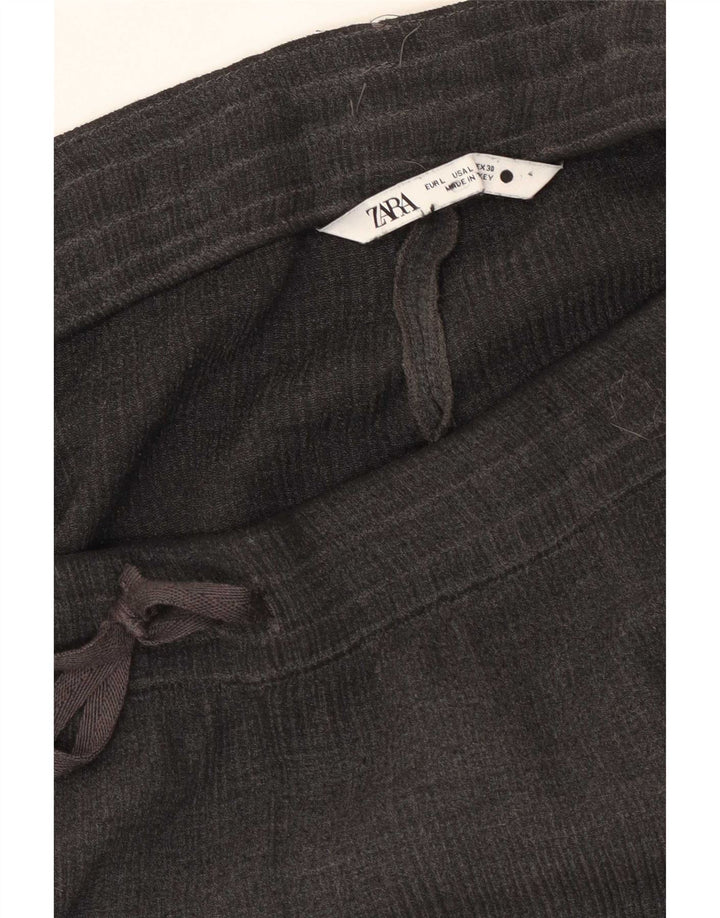 Zara Calça masculina de treino grande cinza
