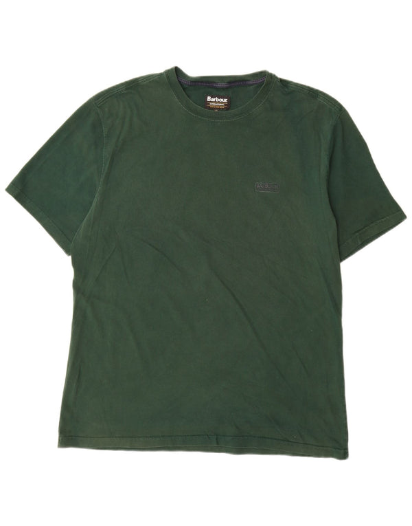 Camiseta masculina Barbour Top 2XL algodão verde