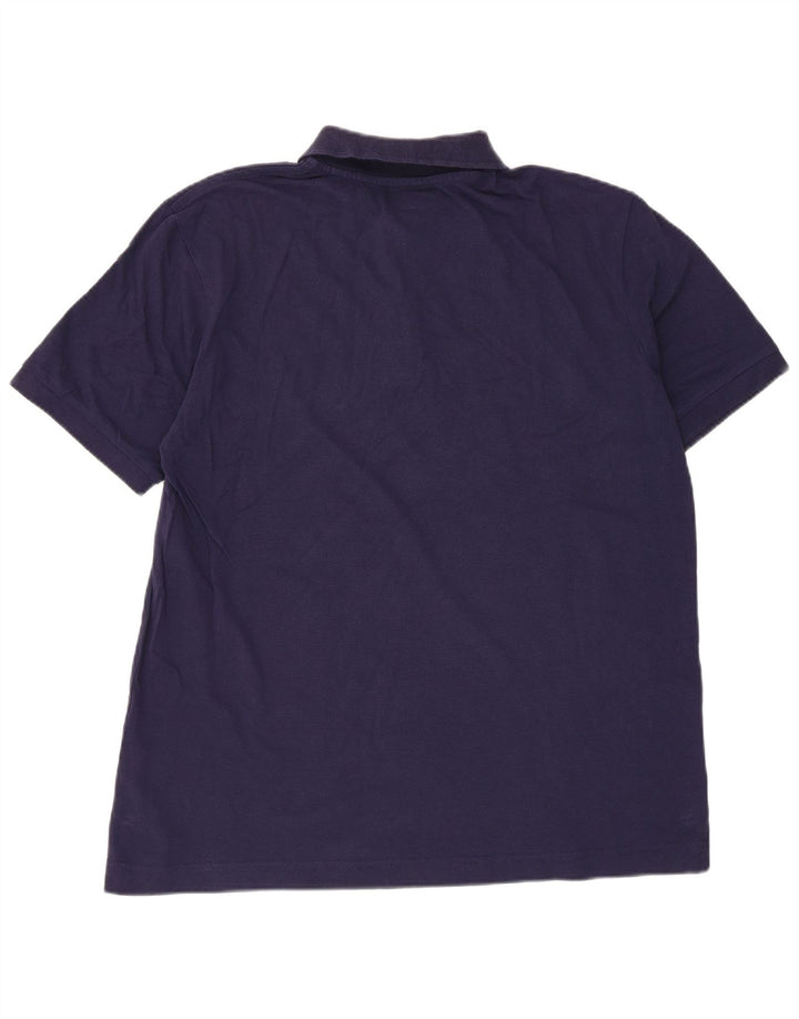 Camisa polo masculina Kappa XL azul marinho algodão