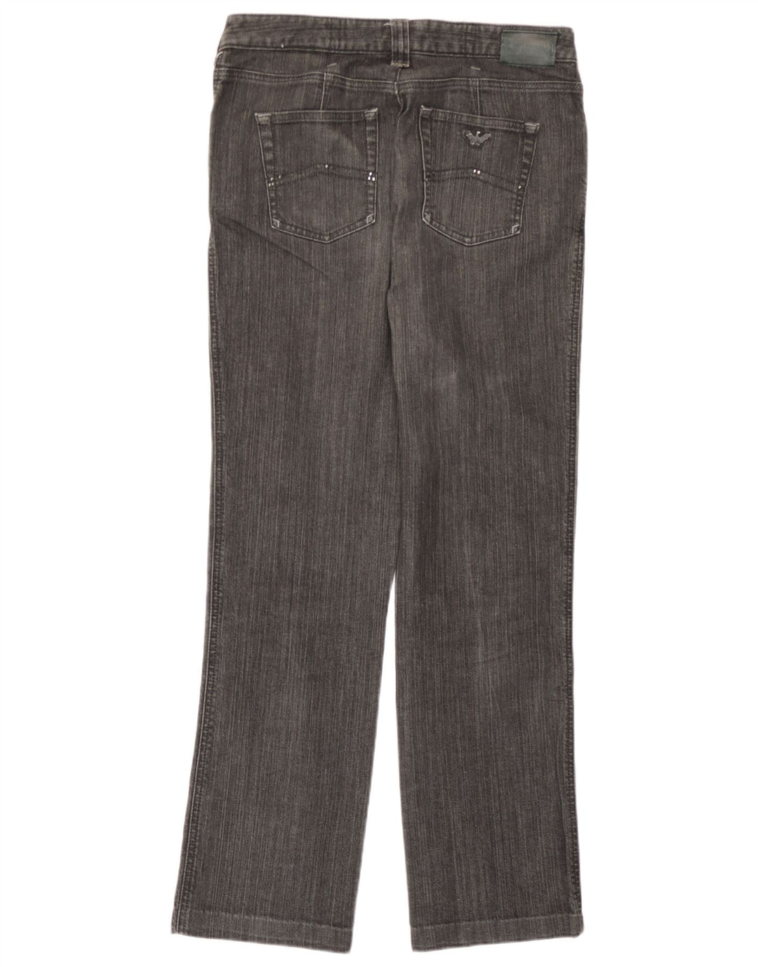 Jeans retos femininos Armani W31 L28 cinza