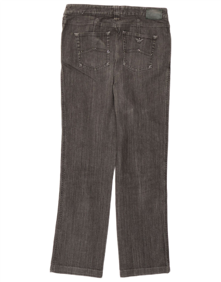 Jeans retos femininos Armani W31 L28 cinza