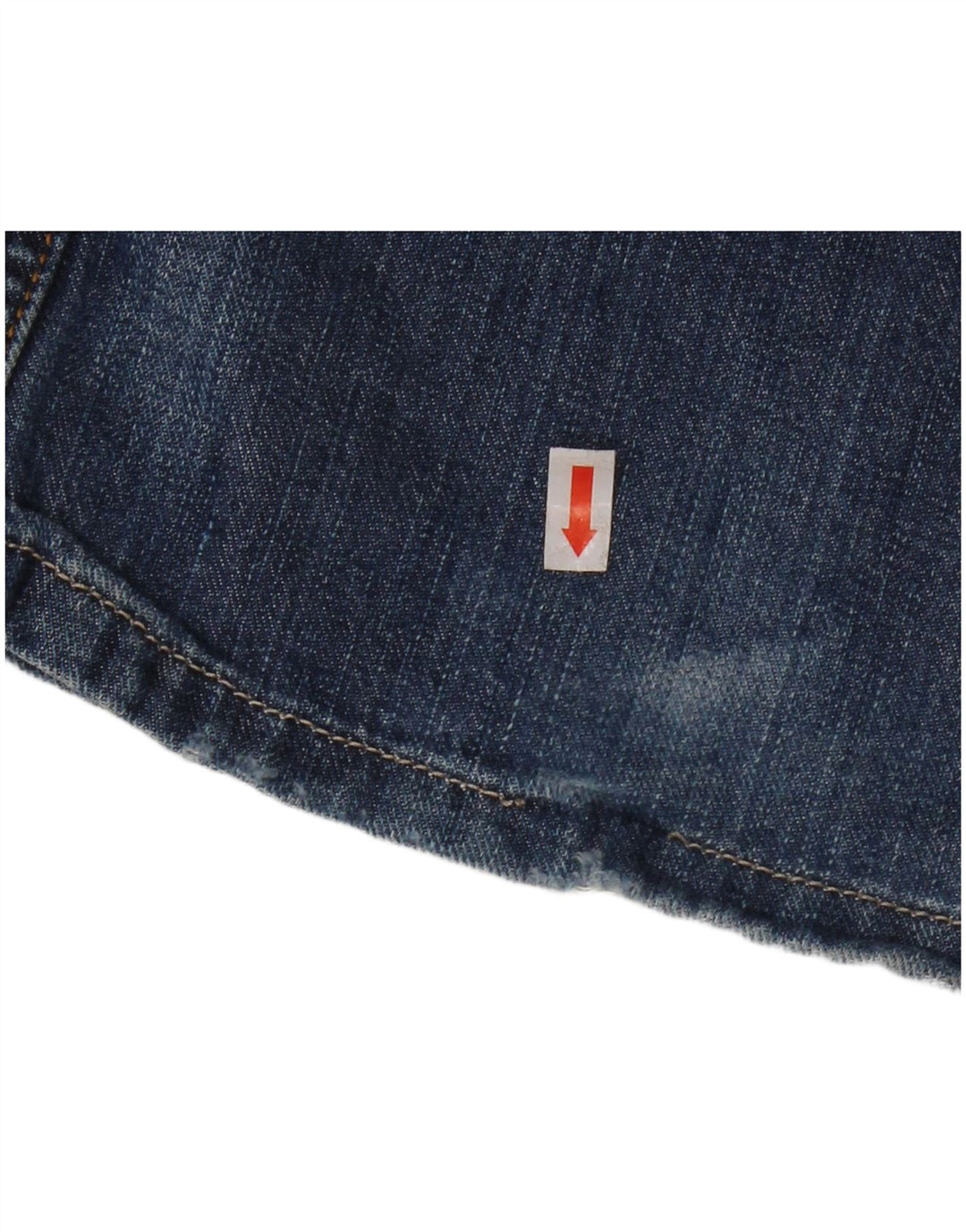 WRANGLER Masculino Ace Straight Jeans W34 L30 Azul Algodão