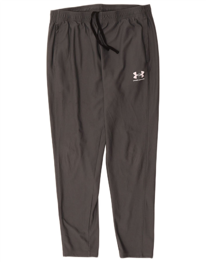 Calça de treino masculina Under Armour XL cinza poliéster