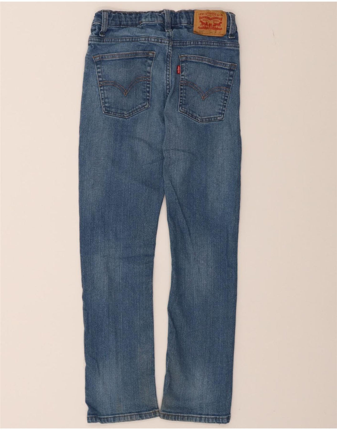 LEVI'S Boys 511 Slim Jeans 11-12 Years W27 L26 Blue Vintage Levi's and Second-Hand Levi's from Messina Hembry 