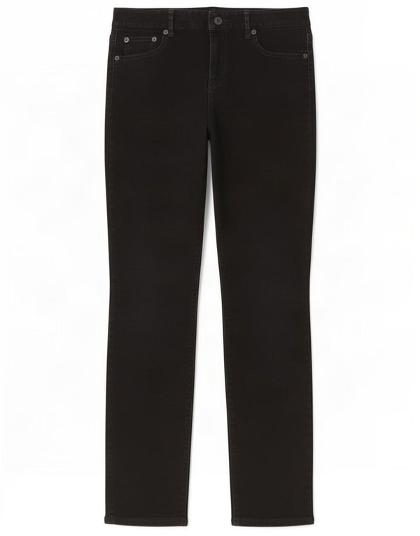 Jeans skinny feminino Gap W27 L26 algodão preto