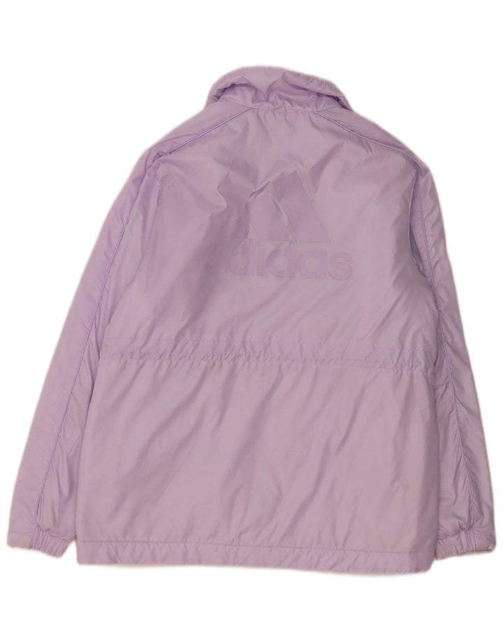 Jaqueta Adidas Feminina Graphic Padded UK 12/14 Médio Roxo Poliéster