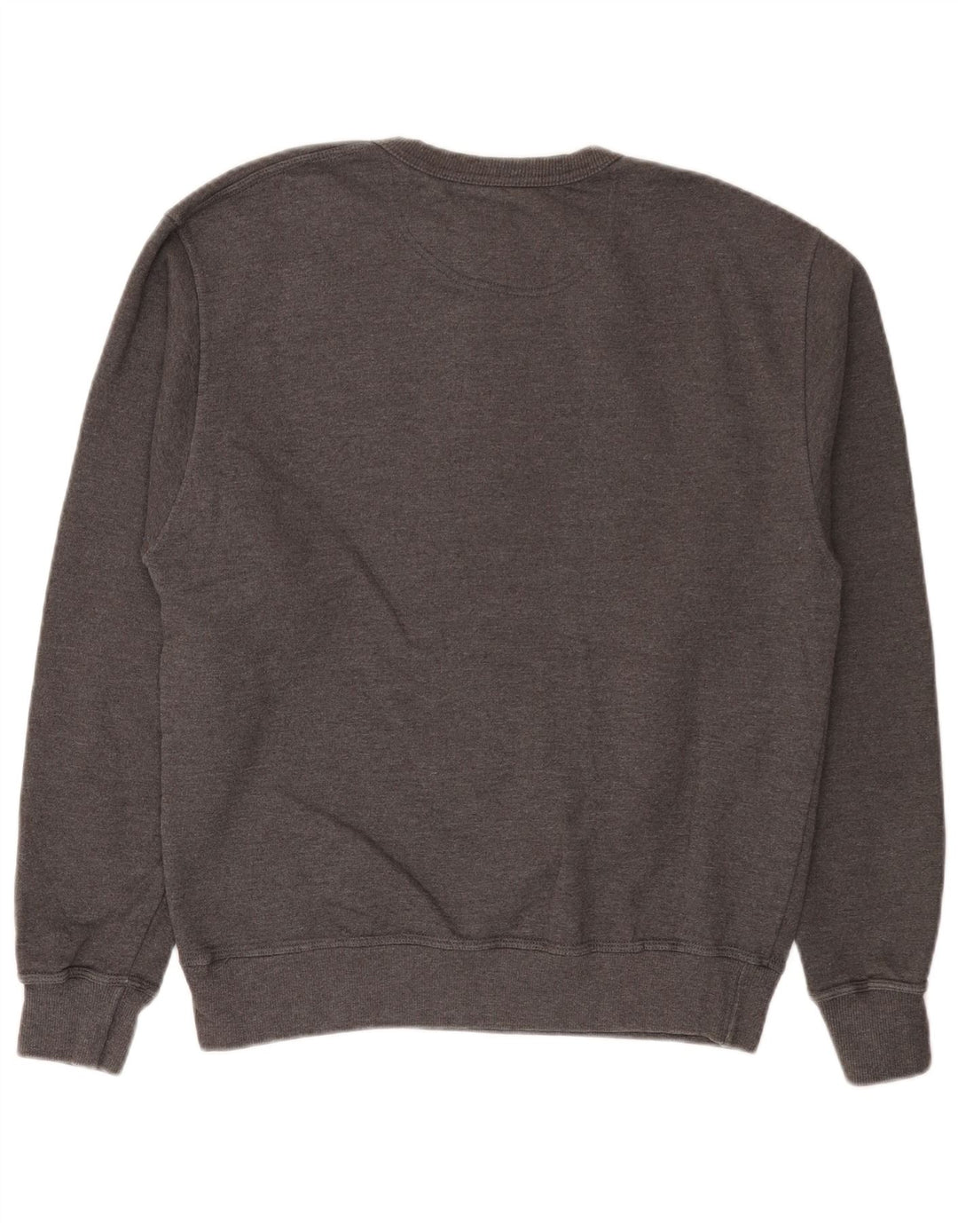 Champion moletom masculino jumper médio cinza algodão manchado