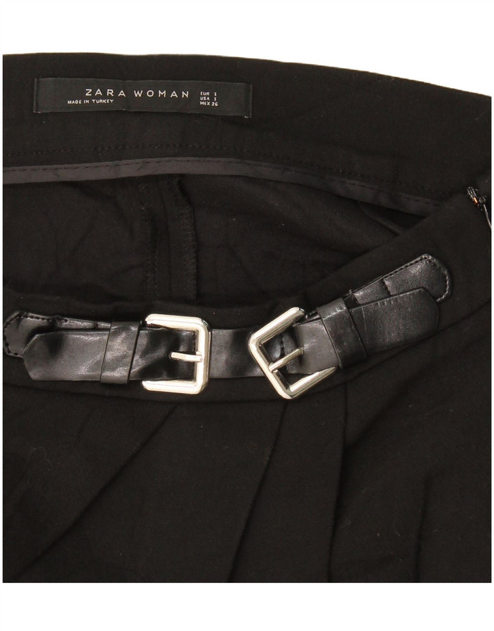 Saia feminina assimétrica Zara pequena W27 preta