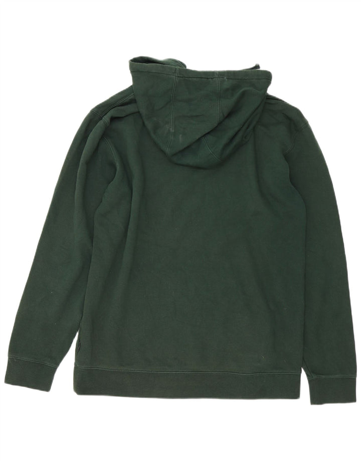 Vans Mens Hoodie Jumper Grande Algodão Verde
