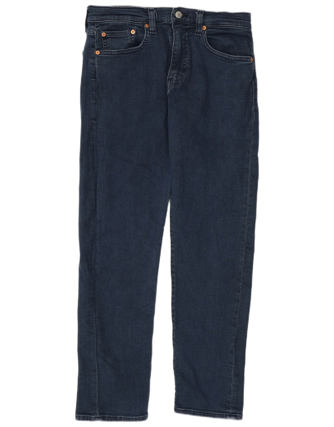 Levi's Masculino 502 Tapered Jeans W32 L30 Azul Algodão