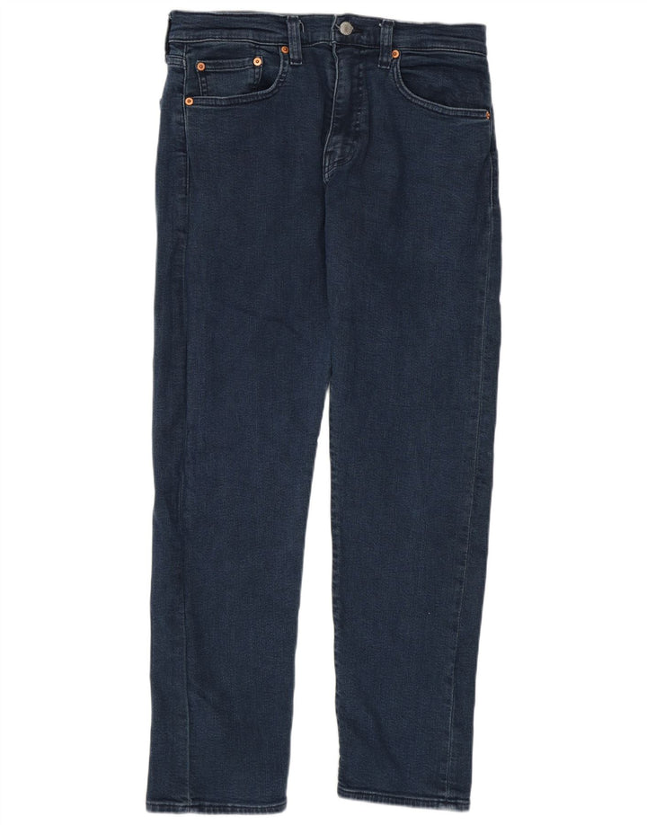 Levi's Masculino 502 Tapered Jeans W32 L30 Azul Algodão