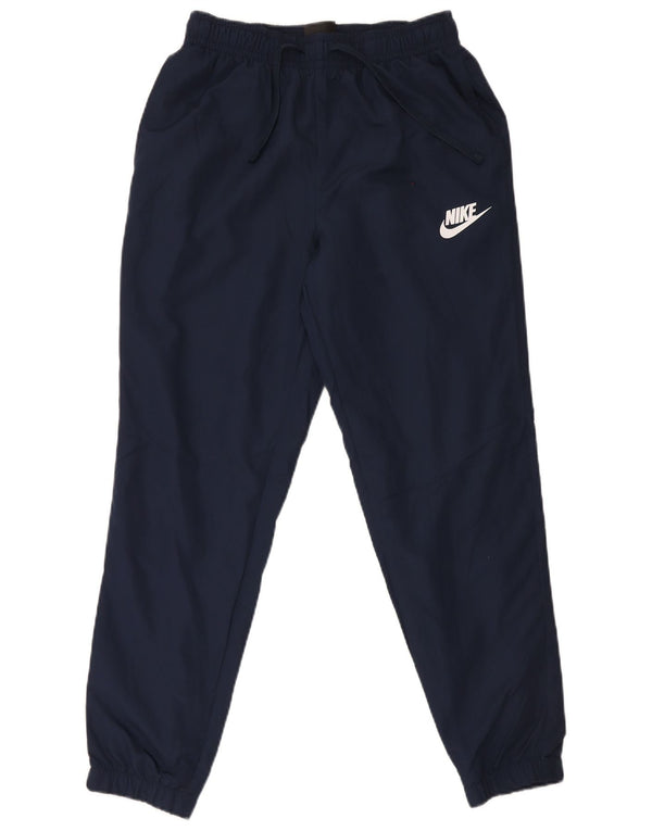Nike Mens Treino Calças Joggers Médio Azul Marinho Poliéster
