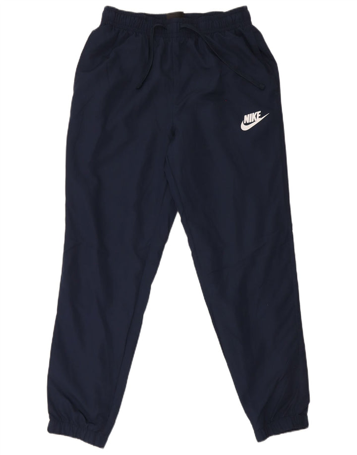 Nike Mens Treino Calças Joggers Médio Azul Marinho Poliéster
