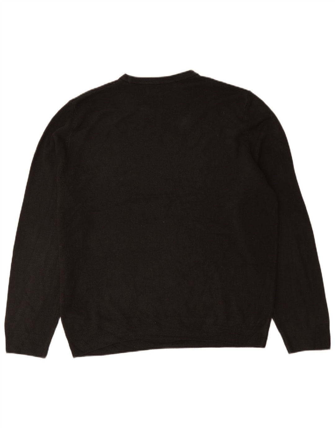 Suéter masculino Marks & Spencer com gola redonda XL preto acrílico