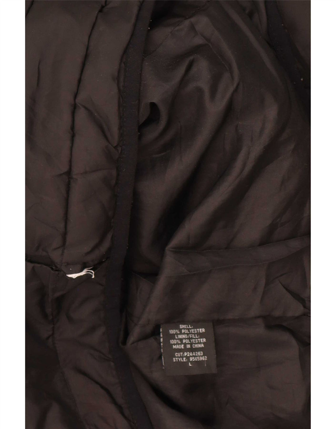 Jaqueta acolchoada com capuz masculina Billabong UK 40 poliéster preto grande