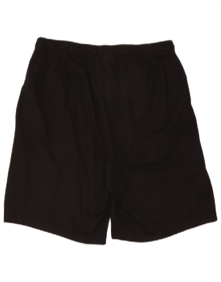 Shorts esportivos gráficos masculinos PUMA grandes de algodão preto