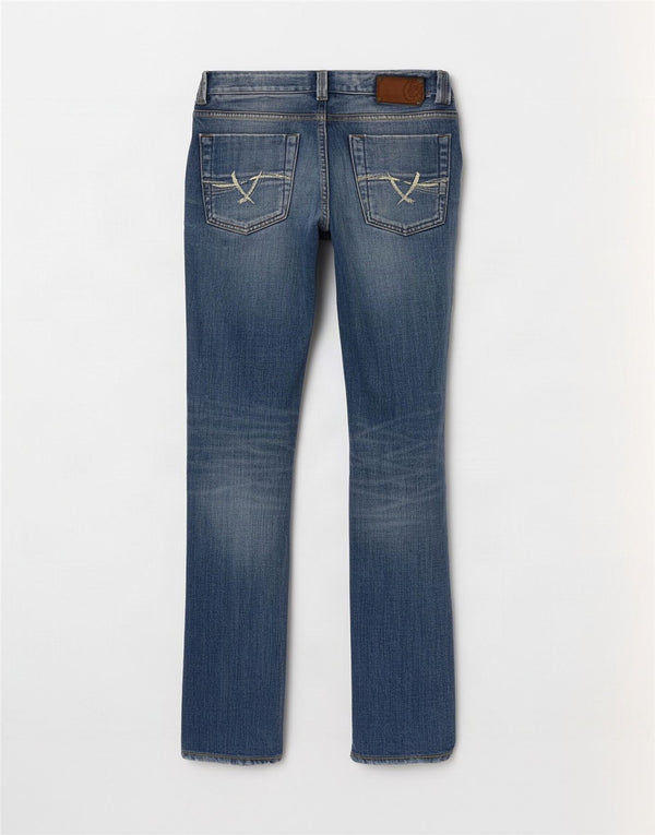Diesel Feminino Chela Slim Jeans W25 L32 Azul Algodão