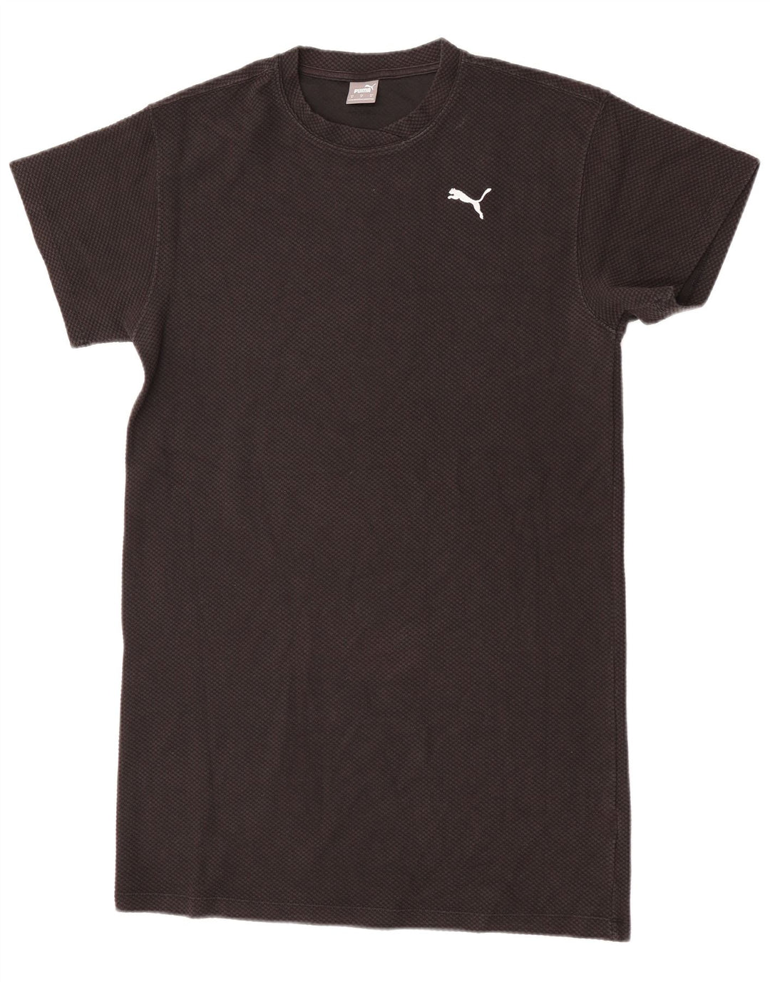 Vestido camiseta feminina grande Puma UK 10 pequeno preto